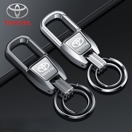 KBANG Car Keychain Zinc Alloy Car Key Holder for Toyota Vios Altis Camry Hilux Avanza Innova