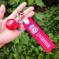 Real Madrid Liverpool Juventus Paris Chelsea Atletico Madrid AC Milan football team logo keychain sm