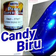 (BISA COD) CAT PENTA SUPER GLOSS NC SOLID METALIK STABILO LRMBAYUNG CANDY TONE HITAM / PUTIH / SILVE