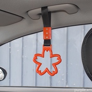 [new] Car Hand Pull Ring Flower-shaped Plastic Car Static Belt Bumper Supplies Decorative Car Tow St