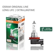 Osram H11 12V 55W LONG LIFE Halogen Bulb ( Designed In Germany ) H11 Bulb H11 Headlight Bulb