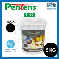 5KG PENTENS T-100 WATER-BASED PU BITUMINOUS WATERPROOFING MEMBRANE T100