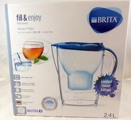 全新【BRITA Maxtra+，fill&amp;enjoy Marella 2.4L 濾水壺】，另附兩個濾心，請見圖示日期！