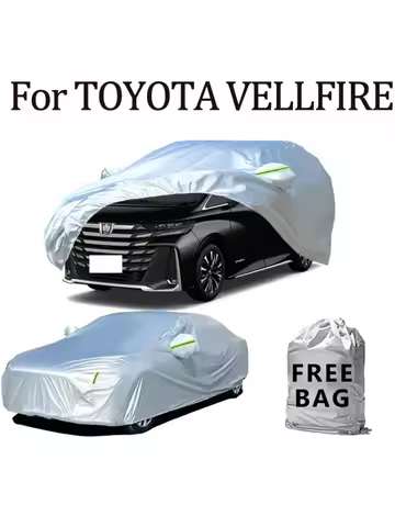 For TOYOTA VELLFIRE Car Cover Outdoor Protection Covers Snow Sunshade Waterproof Dustproof Exterior 
