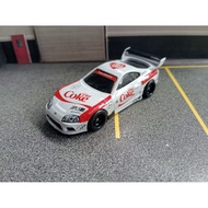 Hot wheels 94 toyota supra custom diet coke livery