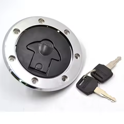 Motorcycle Fuel Gas Tank Cap Cover with Key For Kawasaki ZXR 750 ZZR1100 ZX1100 GPZ1100 ZR250 ZX7R Z