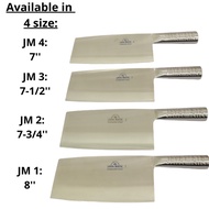 Jaya Mata JM4 7" JM3 7-1/2" JM2 7-3/4" JM1 8" Stainless Steel Cleaver Knife