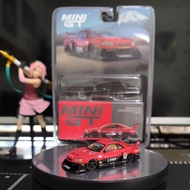 Mini gt nissan er34 lbwk red 843