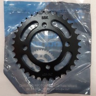 REAR SPROCKET 428-34T