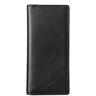 Long Wallets for Men Business Thin Soft Genuine Leather Wallet Card Holder Coin Purse Can Hold 16.5c