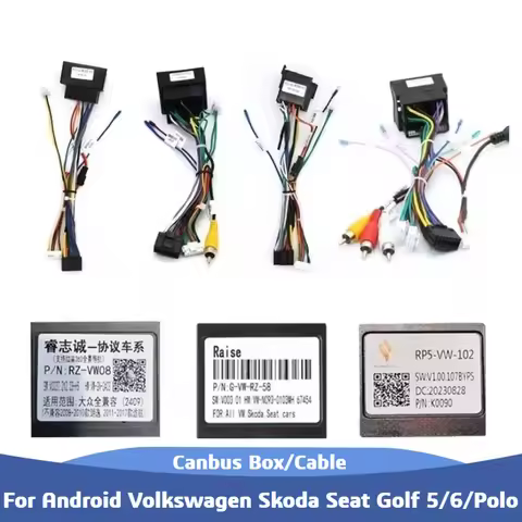 Canbus Box For Android Volkswagen Skoda Seat Golf 5/6/Polo/Passat/jetta/Tiguan/Touran DVD Car Player