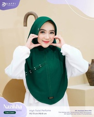NAZIKHA Daffi Hijab Terbaru Jilbab Instan Premium Kerudung Bergo Ibu Payet Mutiara