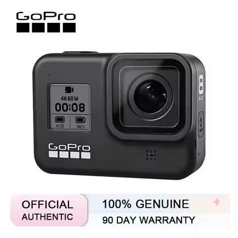 GoPro HERO8 Black Action Camera 4K 60FPS Touch Screen Go Pro Outdoor Cycling Vlog Sports Camera