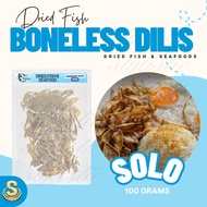 BONELESS DILIS ( 100G / 200G ) — Dried Fish, Dried Anchovies, Sun-Dried, Crispy Dilis