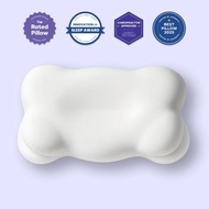 Mellow  | CloudAlign Pillow + FREE Cooling Pillowcase - Ergonomic Cervical Pillow +Dual-Height   wit