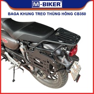 M-Biker | Baga CB350, Baga side bag CB350, Baga mounted on 3 boxes CB350, Baga hanging side box CB35