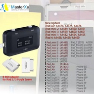 อะแดปเตอร์ Ipad 2 3 4สำหรับ Jc B Box Bbox Pro Jcid C4 C3กล่องดำ Dfu หน้าจอสีม่วง Nand อ่านเขียนบอร์ดเครื่องมือดัดแปลง Ipad23 Unoc