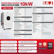 SAJ อินเวอร์เตอร์ on off Grid 6kW 10kW 50kW Hybrid 1 Phase & 3Phase ครบจบในเครื่องเดียว รับประกัน 10