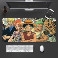 2024.5.26 One Piece Mouse Pad Oversized Anime Boy Two-Dimensional Cartoon Zoro Female Emperor Luffy Customized Computer Desk Mat
