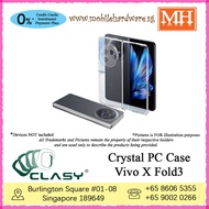 [Authentic] CLASY Crystal PC Hard Case For Vivo X Fold 3 MH