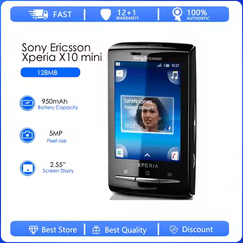 Sony Ericsson Xperia X10 mini E10i Refurbished-Original unlocked E10 Mobile Phone 3G WIFI GPS 5MP Ph