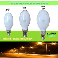 HIMAWARI MERCURY LAMP 160W,250W,500W - 4000K ( KUNING ) / LAMPU MERCURY 500W / LAMPU MERCURY 250W / 