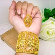 BANGKOK BRACELET DUBAI JEWELRY 24K GOLD PLATED