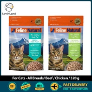 K9 Natural Cat Freeze Dried Food 98% Meat Content Grain Free Chicken Beef Flavor Kittens Food for Al