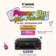 Canon PIXMA G3010 / G3000 Wifi Wireless Ink Efficient G Series Printer