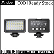 Andoer ไฟกันน้ำขนาดเล็ก Andoer กันน้ำเติมดำน้ำไฟ LED 2700K-9000K อุณหภูมิแฟลชวิดีโอไฟแอลอีดีใต้น้ำสอ