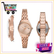 ◸ ◄ ✴ Scarlette micro mini women's fossil watch