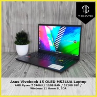 Asus Vivobook 15 OLED M531UA AMD Ryzen 7 5700U with Radeon Graphics 12GB RAM 512GB NVMe SSD Refurbis