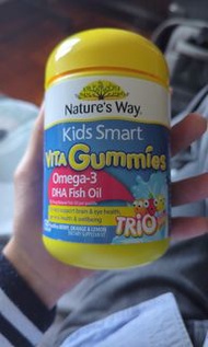 現貨 Nature's Way - Kids Smart Omega-3兒童魚油咀嚼軟糖 120粒