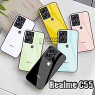 Latest Realme C55 Softcase - Realme C55 Glass Softcase - Realme C55 Glitter Glass Softcase - Realme 