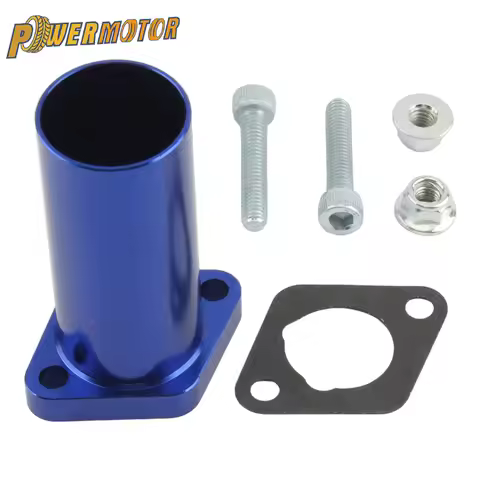 Motorcycle Carburetor Interface Universal for Mikuni VM22 PZ19 PZ26 Carb Accessories CNC Intake Pipe