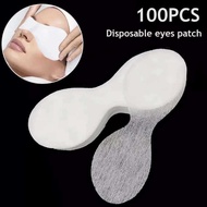 Disposable 100Pcs Eye Mask DIY Natural Cotton Eye Paper Women Essential Product Ultrathin Silk Ey