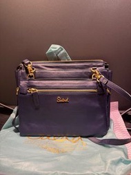 [幾乎全新]Salad 真皮斜背包