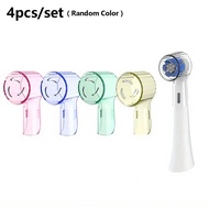 4pcs Toothbrush Head Cover, Toothbrush Head Plastic Dustproof Cover, Compatible With IO Ultimate Cle