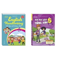 Book - Combo 2c English writing notebook 5 volumes 1 and I'm good at English grade 5, volume 1