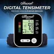 tensimeter digital alat ukur tensi tekanan darah rak289 - bukan omron - hitam voice