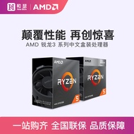 AMD 4th Generation Sharp Dragon R5 4600G 4500 R3 4100 Boxed CPU Processor Support B450 B550