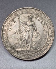 1902年 站洋一圓銀幣