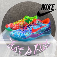 100% Original Nike Kobe 8 Bryant Breatant Breathable Combat Men's Shoes Bola Keranjang Lelaki Tribute Mamba Kasut Lelaki