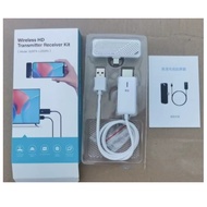 [ใหม่ล่าสุด️] อุปกรณ์แชร์หน้าจอไร้สาย 1080P HDTV to Type-C HDMI Wireless Transmitter Receiver รับสัญ
