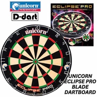 UNICORN DARTBOARD - ECLIPSE PRO BLADE STEEL TIP BRISTLE DART BOARD (PAPAN DART BLADE)