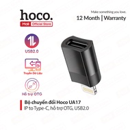 Hoco UA17 IP to Type-C adapter for IP11/12/13/14promax, USB2.0, data transfer via charging cable