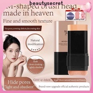 24h Shipping 【gift】MINSHZEE Foundation stick Double-head Flawless Concealer Stick No fadeing oil con