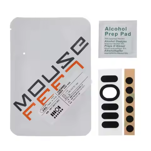 1 Set 0.6mm Mouse Feet Mouse Skates for logitech G304 G305 Mouse