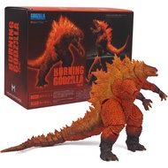 Godzilla หุ่นโมเดลการ์ตูนรุ่นปี2019,Godzilla ระบบฉีดไอพ่นไฟ Godzilla ก้านบรรจุ PVC โมเดลของเล่นสำหรับสะสม