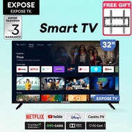 EXPOSE (live) 32 inch TV Smart Wifi Android 12.0 LED TV1/TV2/Netflix/YouTube Waranti 3 tahun